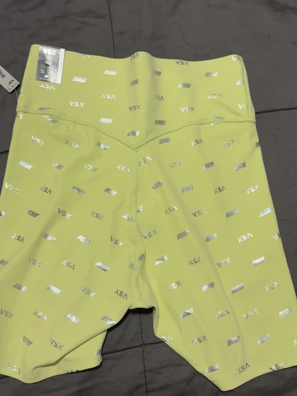 VSX Women’s Lime Green Active Bike Shorts